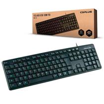 Teclado C3Tech C3Plus Kb-15Bk, Usb, Abnt2, Preto