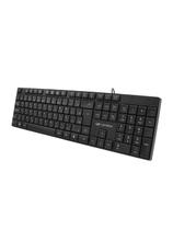 Teclado C3Tech KB-M11BK USB Multimidia Preto