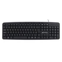 Teclado C3Tech Multimídia, com Fio, ABNT2, USB, Preto - KB-M40BK