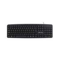 Teclado C3Tech Multimídia com Fio Preto Teclado C3Tech Multimídia com Fio Preto