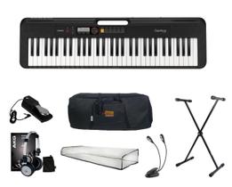 Teclado Casio Casiotone CT-S200 BK Preto Cts200 Kit Ch1