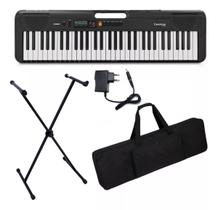 Teclado Casio Casiotone CT-S200 BK Preto Cts200 Kit