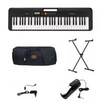 Teclado Casio Casiotone CT-S200 BK Preto Kit Gold