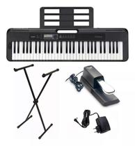 Teclado Casio Casiotone CT-S300 Preto Kit CTS300