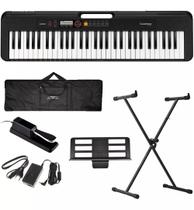 Teclado Casio Casiotone Cts200 61 Teclas Bk Preto + Kit