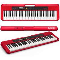 Teclado Casio CTS200RD Casiotone Vermelho