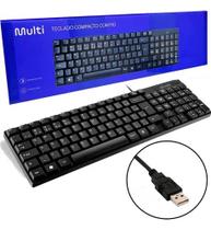 Teclado Com Fio 1,2 M Multilaser Original Tf100