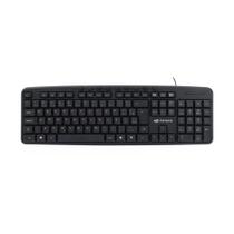 Teclado Com Fio C3tech KB-M40BK Multimídia Usb