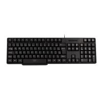 Teclado Com Fio Conforto Conexão USB Cabo de 130cm Preto Multi (Multilaser) - TC213