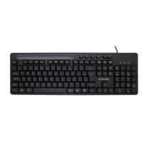 Teclado com Fio e Slot Multilaser Conexão USB TC262 Preto