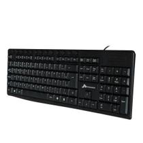 Teclado com fio mn8260 preto 1,5m monocron