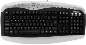 Teclado com Fio Multimedia KM-2925 ATX-PS/2 Português