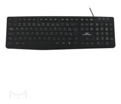 Teclado Com Fio Tf-2006 - Conexão Usb - Preto - Maketech.