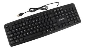 Teclado Com Fio Usb Abnt2 Pc Notebook Pt-br Bk-102