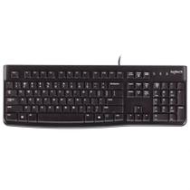 Teclado com fio USB Keyboard Preto K120 - Logitech