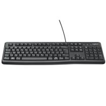 Teclado com fio USB Logitech K120 Resistente à Respingos e Layout ABNT2 -920-004423 Teclado com fio USB Logitech K120 Resistente à Respingos e Layout ABNT2 -920-004423