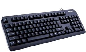 Teclado Com Fio Usb Momentum Philips G212 -Spk-6212B Teclado Com Fio Usb Momentum Philips G212 -Spk-6212B