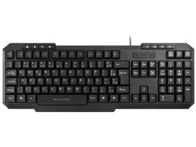 Teclado Com Fio USB Multimidia Slim Preto TC206 Multilaser