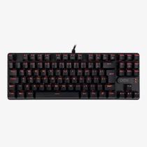 Teclado Com Fio USB OEX Vulcan LED Gamer Mecânico, Switch Outemu Blue - TC603