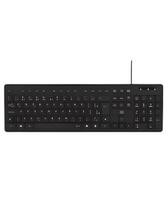 Teclado com Fio USB TF400 Teclas Silenciosas Preto Teclado com Fio USB TF400 Teclas Silenciosas Preto