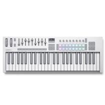 Teclado Controlador 49 Teclas Launchkey 49 WHITE MK4 - Novation