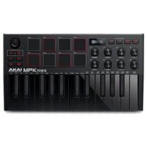 Teclado Controlador Akai MPK Mini MK3 Black