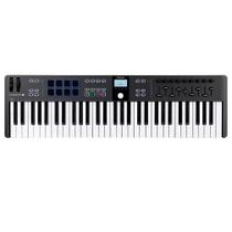 Teclado controlador arturia keylab essential 61 mk3 black edition