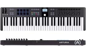 Teclado Controlador Arturia Keylab Essential 61 Mk3 Original Preto Teclado Controlador Arturia Keylab Essential 61 Mk3 Original Preto