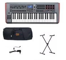 Teclado Controlador Impulse 49 Usb Midi Novation Kit Luxo