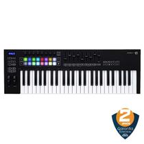 Teclado Controlador Launchkey 49 MK3 Novation 49 Teclas Midi Teclado Controlador Launchkey 49 MK3 Novation 49 Teclas Midi