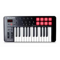 Teclado controlador m audio 25 teclas oxygen25v