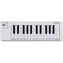 Teclado Controlador Midi Arturia MicroLab mk3 25 Teclas Branco Teclado Controlador Midi Arturia MicroLab mk3 25 Teclas Branco