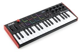 Teclado Controlador Mpk Mini Plus Akai 37 Teclas Midi Usb