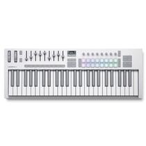 Teclado Controlador Novation Launchkey 49 MK4 49 Teclas Branco Teclado Controlador Novation Launchkey 49 MK4 49 Teclas Branco