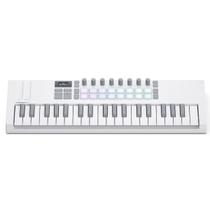 Teclado Controlador Novation Launchkey MK4 Mini 37 Teclas Branco