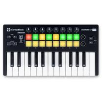 Teclado Controlador USB Launchkey Mini Mk2 Novation