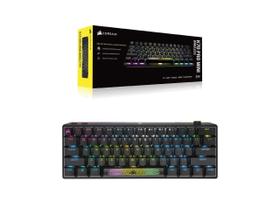 Teclado Corsair Gaming K70 Pro Mini RGB Preto (Sem Fio