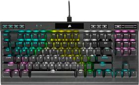 Teclado Corsair Gaming K70 RGB TKL Preto (com fio) - Inglês