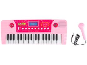 Teclado de Brinquedo Mini Piano com Microfone - 22 Teclas Lulie Music Teclado de Brinquedo Mini Piano com Microfone - 22 Teclas Lulie Music