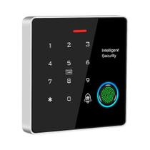 Teclado De Controle De Acesso Por Impressão Digital Em Liga De Zinco NFC RFID Leitor Cartão Mestre