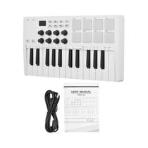 Teclado De Controle MIDI USB Mini De 25 Teclas M-VAVE SMK-25 Controlador De Música Portátil