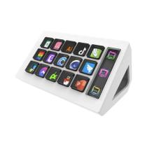 Teclado de Fluxo Visual com 15 Teclas e Botão LCD - Controlador para Criação de Conteúdo