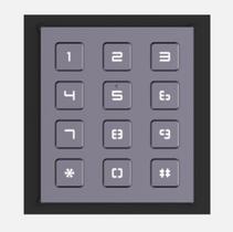 Teclado de interfone hikvision ds-kd-kp/s