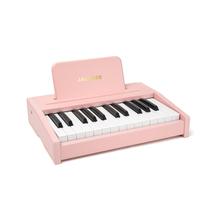 Teclado de piano JALOKEE Kids Digital de 25 teclas para mais de 3 anos rosa