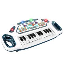 Teclado de piano multifuncional 24 teclas Eletrônico Infantil