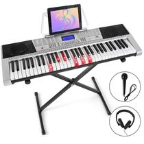 Teclado de Piano MUSTAR MEKS-400 - 61 Teclas Iluminadas Teclado de Piano MUSTAR MEKS-400 - 61 Teclas Iluminadas