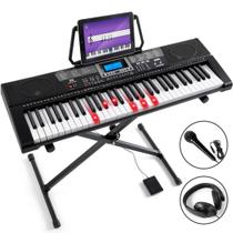 Teclado de Piano MUSTAR MEKS-500 61 Teclas com Suporte e Pedal Teclado de Piano MUSTAR MEKS-500 61 Teclas com Suporte e Pedal