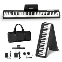 Teclado de Piano Portátil FingerBallet 88 Teclas com MIDI e Bluetooth