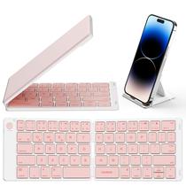 Teclado dobrável Bluetooth Samsers Wireless Pink Teclado dobrável Bluetooth Samsers Wireless Pink