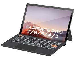 Teclado Doohoeek Surface Pro 12,3" Bluetooth com Touchpad Teclado Doohoeek Surface Pro 12,3" Bluetooth com Touchpad